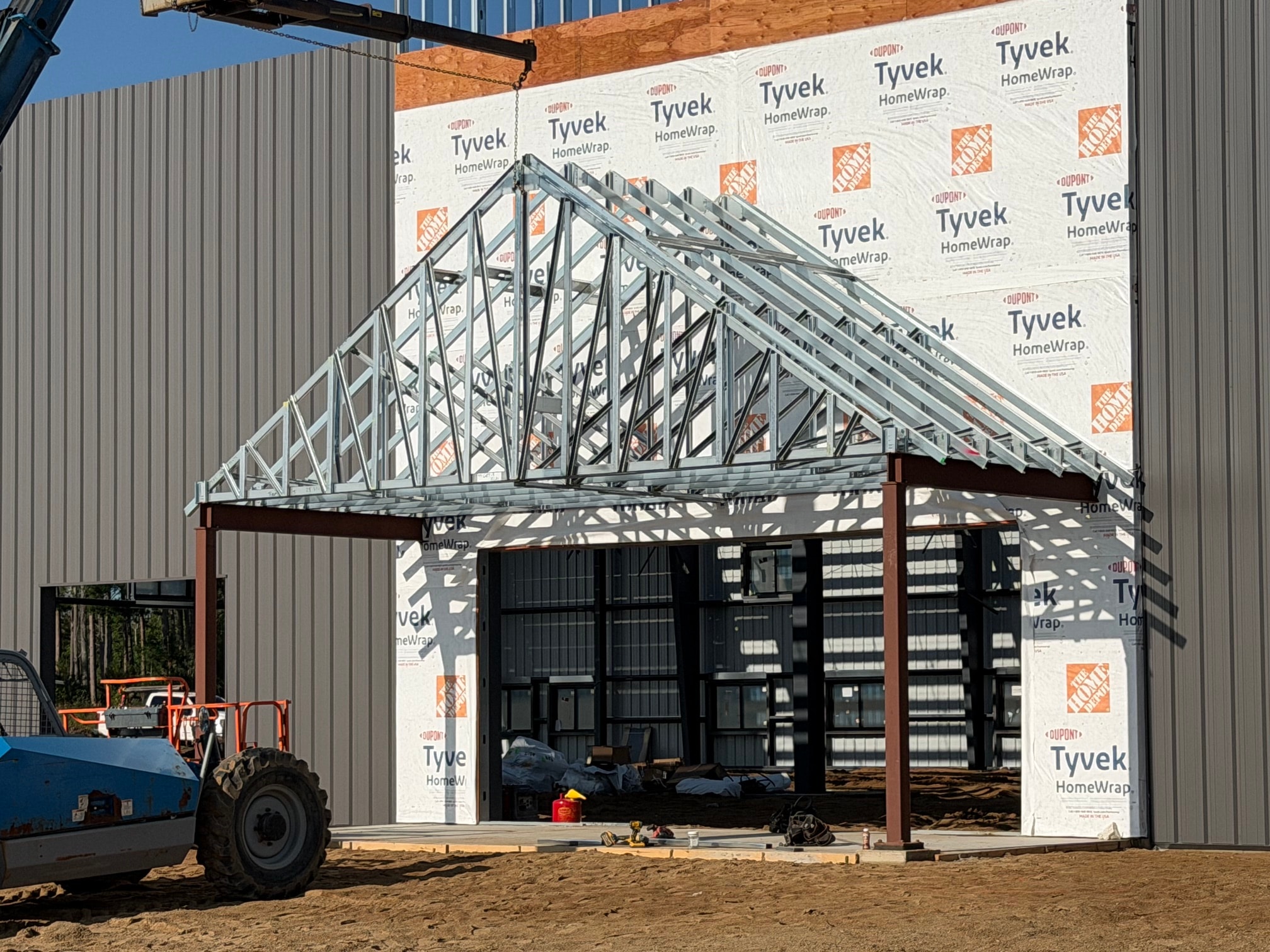 Commercial construction project